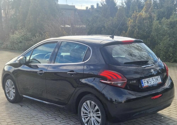 Peugeot 208 cena 33999 przebieg: 81000, rok produkcji 2017 z Wschowa małe 172